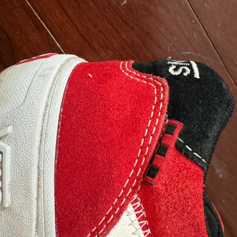 VANS Skate Old Skool Red/Black Men's 7.5 Women's 9